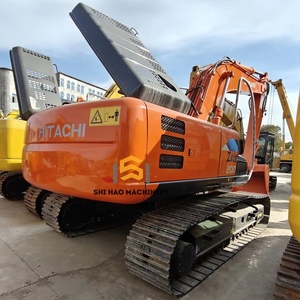 Excavatrice sur chenilles hydraulique d'occasion de marque japonaise Hitachi ZX200, de haute qualité, durable et best-seller, pour travaux de construction. - Product Image 1