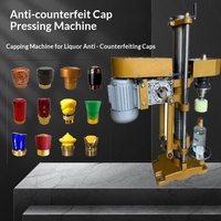 Machine automatique de capsulage de bouteilles de vin, machine de sertissage de bouchons en aluminium pour bouteilles en verre, pour la fermeture hermétique des bouteilles de spiritueux
