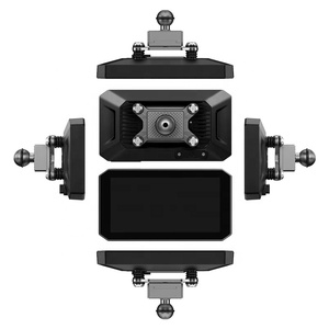 새로운 오토바이 네비게이션 장치 도난 방지 빠른 릴리스 5.5 인치 GPS 터치 스크린 방수 CarPlay 안드로이드 자동 듀얼 카메라 - Product Image 2