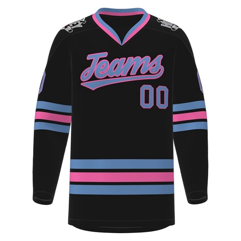 Negro-azul-rosa