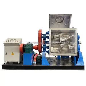 Extruder hidrolik tilt çift Z Blade mikser silikon kauçuk yoğurma makinesi vidalı ekstrüzyon çift Sigma kol ekstruder ile yoğurma