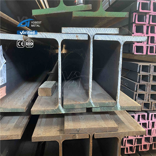 Q235 Q345 DIN Certificate IPE I Beam IPN S235JR A36 A355JR IPE 80 100 120 140 180 200 Steel H Beam
