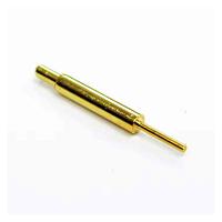 Broche de contact PCB mâle usinée en laiton, queue à souder personnalisée OEM JIATEL