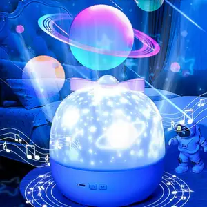 Romantische Sfeer Nachtlampje Verjaardag Geschenken Upgrade Stereoscopische Vision Mini Dream Wish Box Projector Lamp