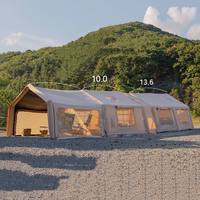 Tente gonflable de dôme de partie d'air de deux chambres de camping en plein air la plus récente à vendre