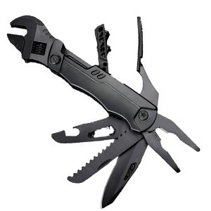 Llave Multiusos Plegable con Cuchillo, Sierra y Alicates, Herramienta Combinada para Bricolaje, Camping y Actividades al Aire Libre, Cuchillo de Acero y Aluminio - Product Image 1