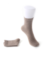 Chaussettes en laine 100% tricotées, 5 couleurs, plus longues, chaussettes en cachemire pashmina pour unisexe
