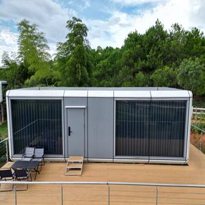 Casa Móvil con Diseño Innovador de Cápsula Espacial Personalizada, con Dormitorio y Cocina, Casa Móvil de Alta Calidad para Villa - Product Image 1