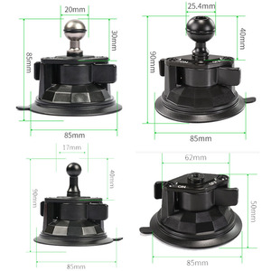 Ram núi bóng hút cup chủ điện thoại núi 17mm 20mm 25.4mm bóng kính chắn gió xe GPS hút cup núi - Product Image 5