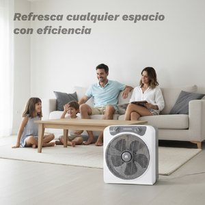 Ventilateur sur pied Grunkel Box Fan 50W blanc 3 vitesses - Product Image 6
