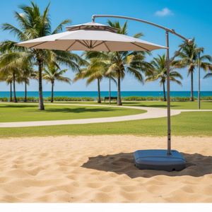 Sombrillas de Playa en Oferta 2026, Sombrillas de Jardín y Patio Personalizadas al por Mayor, Sombrilla de Verano para Restaurante con Base - Product Image 1