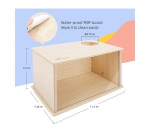 Cachette de <span class=keywords><strong>hamster</strong></span> en bois massif écologique avec logo personnalisable dernier modèle de <span class=keywords><strong>cage</strong></span> pour animaux de compagnie - Product Image 6