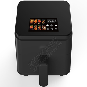 2025 Điện Kỹ Thuật Số Đầy Màu Sắc Màn Hình Cảm Ứng Điều Khiển 4L. Bán Buôn Mini Có Thể Điều Chỉnh Dầu Miễn Phí Nồi Chiên Không Khí Thông Minh Kỹ Thuật Số Nồi Chiên Không Khí - Product Image 4