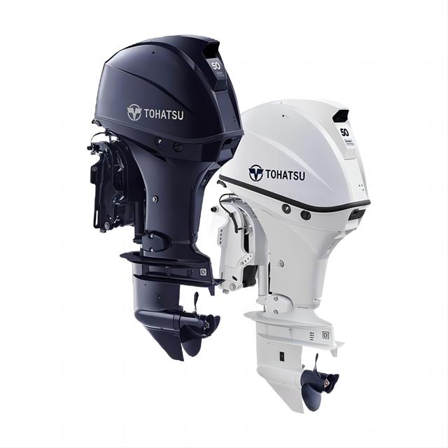 In Stock 4 Stroke 50hp Outboard Boat Motors MFS50AETL Tohatsu Tiller Handle Outboards Marine Motors