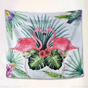 Tissu imprimé personnalisé Toile en coton Tenture murale Art animalier Tenture murale <span class=keywords><strong>Tapisserie</strong></span> - Product Image 1