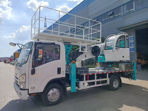 รถบรรทุกติดตั้งกระเช้าทำงานบนที่สูง 22 เมตร ยี่ห้ออีซูซุ ขับเคลื่อน 4 ล้อ รุ่น 1SUZU 4X2 4X4 4WD พร้อมกระเช้าขนาดใหญ่ ขายตรงจากโรงงานดีเซลใหม่ - Product Image 5