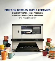 Imprimante 3D, vente flash, automatique, encre UV GEN6, pour bouteille, verre, gobelet à eau