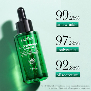 Sérum <span class=keywords><strong>anti</strong></span>-rides apaisant à la centella asiatica et au rétinol de haute qualité, soin de la peau du visage - Product Image 3