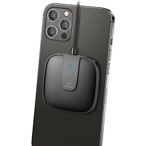 USAMS nuevo 2021 tendencia producto 15W rápido <span class=keywords><strong>cargador</strong></span> inalámbrico QC 3,0 magnética del teléfono móvil <span class=keywords><strong>cargador</strong></span> para <span class=keywords><strong>iphone</strong></span> 12 - Product Image 5