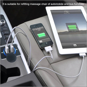 DC 12V montage sur panneau à Surface plate double prise 3.1A siège de voiture chargeur de Bus USB 12 24V pour bateau 2 Ports de charge - Product Image 6