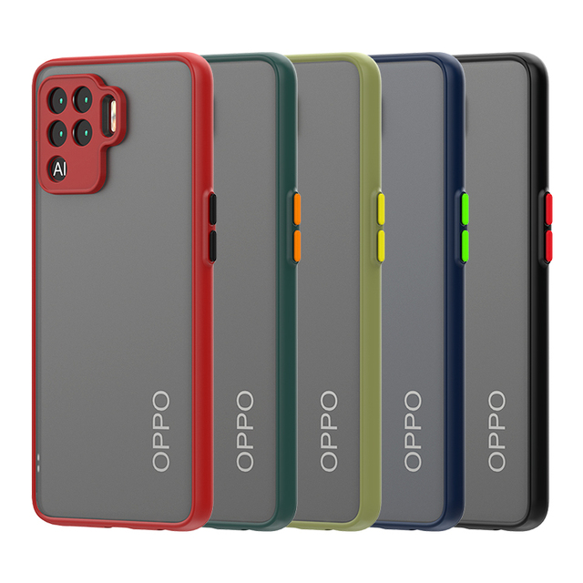 Translucent Matte Pc Tpu Back Covers Fashion Protective Mobile Phone case for ZTE Blade V30 Vita