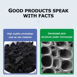 Độ cứng 99% nhà sản xuất Than Hoạt Tính vỏ dừa Vàng than hoạt tính - Product Image 4