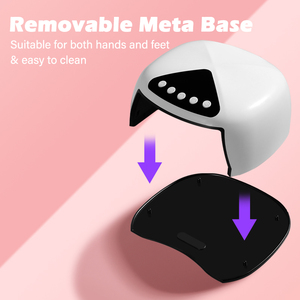 Lampu Kuku USB Portabel <span class=keywords><strong>UV</strong></span> <span class=keywords><strong>LED</strong></span> 32 Sinar Ganda Sensor Cerdas Pengeringan Cepat Timer Digital - Product Image 6