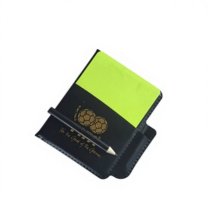การ์ดกรรมการฟุตบอลราคาถูก MOQ ต่ำ การ์ดเตือนสีแดงและสีเหลือง - Product Image 3