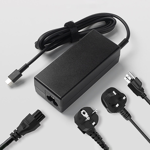 Adaptateur de chargeur pour <span class=keywords><strong>ordinateur</strong></span> portable 65W 20V 3.25A Type C, chargeur USB C pour Chromebook Samsung Google Computer, adaptateur secteur - Product Image 1
