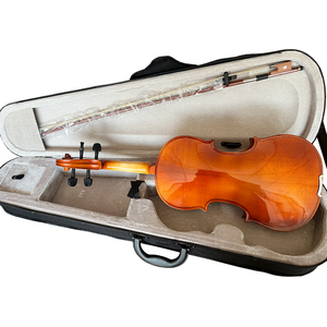 Âm Thanh Tốt Handmade Chất Lượng Rắn Bóng Màu Đỏ Nâu Phun <span class=keywords><strong>Violin</strong></span> 1/32-4/4 Kích Thước Nhạc Cụ Dây Để Bán - Product Image 2