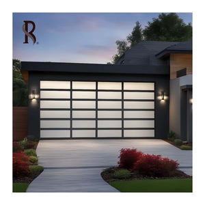 Rising Contemporary Isolé 9x7 16x7 10x10 Métal Prix d'usine unique Sectionnel en acier noir Nouvelle <span class=keywords><strong>porte</strong></span> <span class=keywords><strong>de</strong></span> <span class=keywords><strong>garage</strong></span> électrique pour villas - Product Image 5