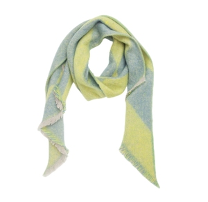 Châle de style nouveau avec motif diamant et écharpe biseautée - Product Image 1