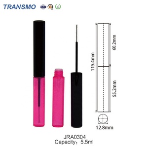 Flacon de sérum pour cils en plastique personnalisé de 5 ml, conteneur fin pour gel à sourcils et mascara avec brosse personnalisée pour les soins de la peau - Product Image 5