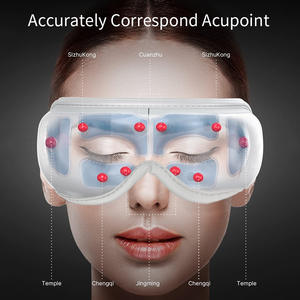 Masseur oculaire sans fil Bluetooth 2024 avec musique et compresse chaude, outil de soin des yeux pliable, anti-fatigue, relaxation des yeux - Product Image 2