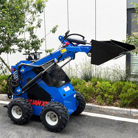 Minipala cingolata diesel Kubota Euro 5 EPA da 200 kg con trinciatrice forestale e tosaerba