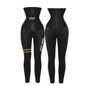 HEXIN – cuissardes en néoprène de bonne qualité, Compression élevée des abdominaux, combustion des graisses, femmes, body complet, taille, formateur, Leggings