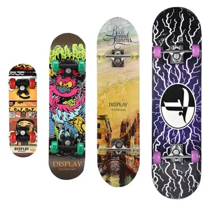 Factory Direct Sale 24 inch Mini Kids Toys Skateboard Wood Maple Skate board Kids Skateboard