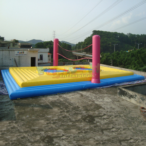 Aire de jeux gonflables géante pour extérieur, arène sportive, terrain de volley-ball gonflable avec trampoline pneumatique - Product Image 3