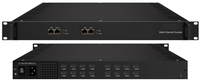 Modulador codificador de video digital NDS3528S 4 entradas HD a salida RF DVBT H.264 codificación de video gestión web protocolo UDP