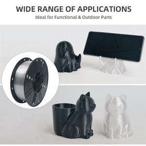 Filamento PETG Transparente Newmars3dp de 1 kg y 1.75 mm, Alta Calidad, Buena Resistencia, Alta Dureza, Impresoras 3D FDM, Resistencia al Rotura por Estiramiento 210% - Product Image 4