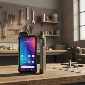 Radio bidirectionnelle portable 4G LTE POC Zello longue portée, étanche, Android, WiFi mondial, NFC/Station de charge/Sangle - Product Image 1