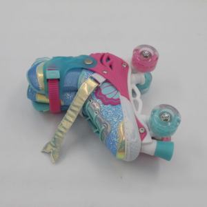 <span class=keywords><strong>Patines</strong></span> de ruedas para niños, <span class=keywords><strong>patines</strong></span> de ruedas ajustables para hombres, mujeres y niñas con iluminación de 8 ruedas para <span class=keywords><strong>patines</strong></span> <span class=keywords><strong>Quad</strong></span> de interior y exterior - Product Image 6