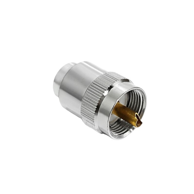 High Praise Chinese Factory-Made RF Coaxial Connector PL 259 UHF Public Welding RF Connector