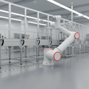 Robot Colaborativo Automático de Seis Ejes <span class=keywords><strong>con</strong></span> Capacidad de Carga de 10 kg, Muy Rentable, <span class=keywords><strong>Puede</strong></span> Equiparse <span class=keywords><strong>con</strong></span> Pinza Eléctrica - Product Image 1