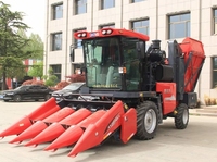 Moissonneuse-batteuse à maïs chinoise 4YZP-4FA à 4 rangs, capacité de 0,4 à 1 hectare par heure