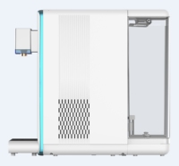 Mini purificateur d'eau portable à hydrogène avec refroidisseur et distributeur d'eau de bureau avec système RO