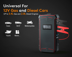 12V 12000mAh xe nhảy khởi động Trạm điện Lithium Ion pin nguồn 600A đỉnh cao hiện tại xe tăng cường cho xe tải xe máy - Product Image 4