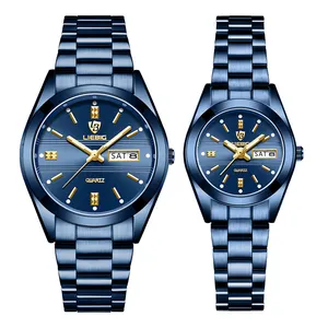 Couple Hot Selling Waterproof Calendar Lover's ro-lex watch for men original watches for men free shipping watches for ladies