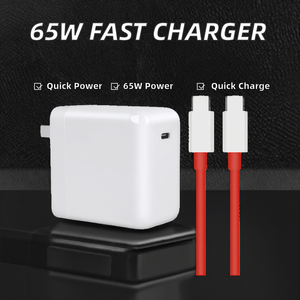 <span class=keywords><strong>Cargador</strong></span> de <span class=keywords><strong>65W</strong></span> Compatible con <span class=keywords><strong>OnePlus</strong></span>, Cable de Datos de Carga Súper Rápida para 1+8T/9Pro/9RT/ACE2, Enchufe de <span class=keywords><strong>Cargador</strong></span> de Pared, Adaptador de Corriente - Product Image 2