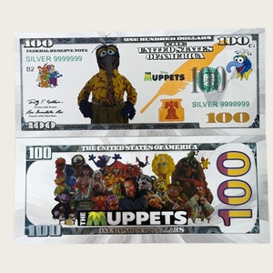 2026 5 Modellen Amerika Anime Bankbiljet in 24K Zilver Goud Geplateerd voor Cadeaus - Product Image 2